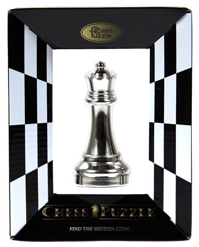 Chess Series (Silver) - Cast Queen Puzzle (Queen)
